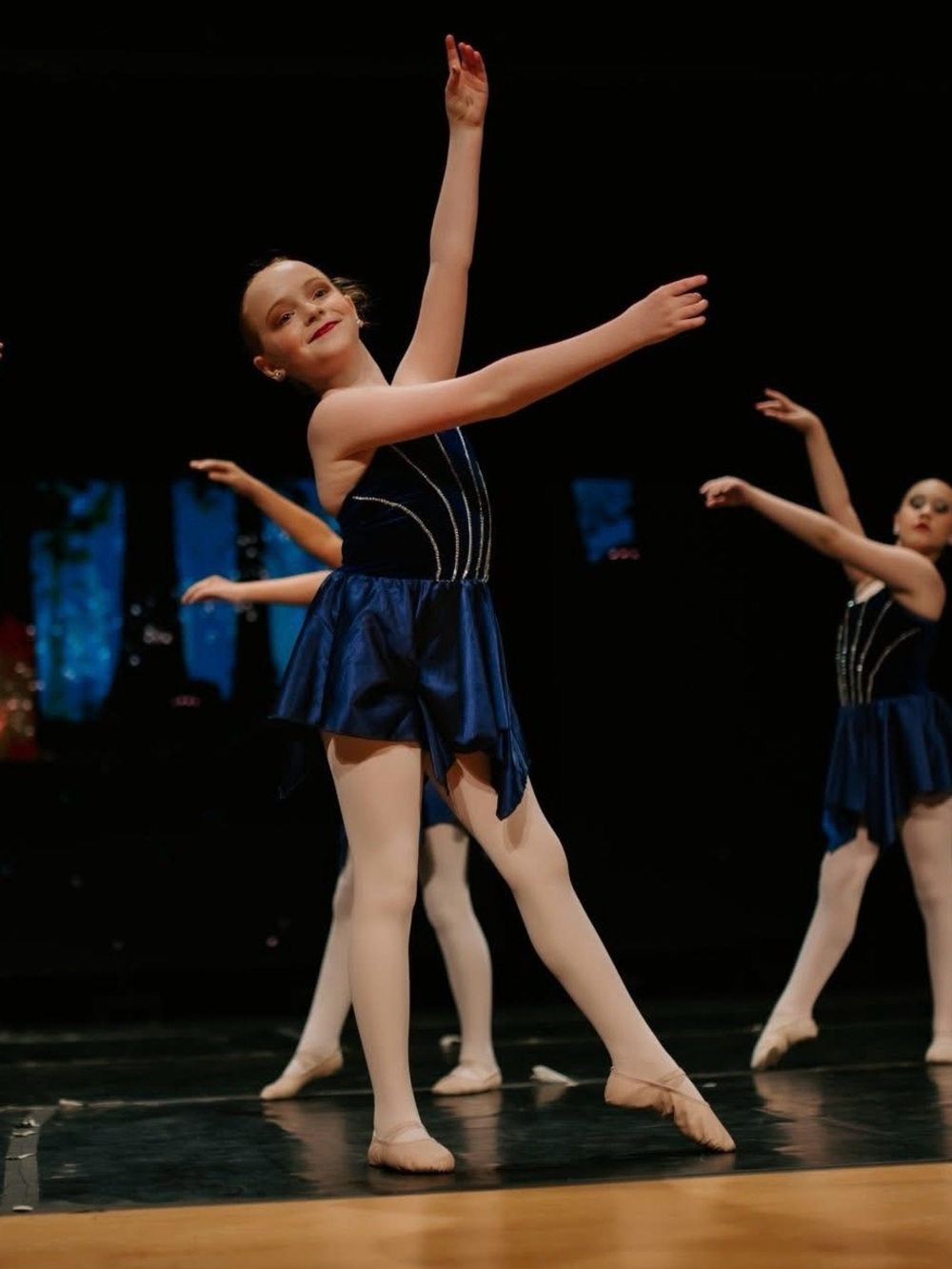 Weissman Navy Blue Girls' Dance Costume